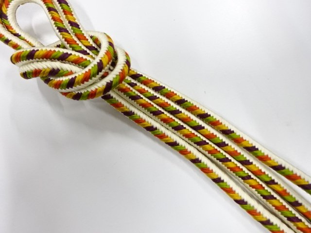  正絹　手組帯締め